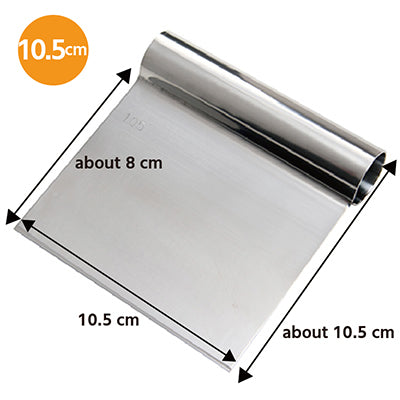 Stainless Steel Dough Scraper, 10.5cm – For Bread &amp; Pastry Baking