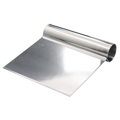 Stainless Steel Dough Scraper, 10.5cm – For Bread &amp; Pastry Baking