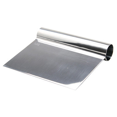 Stainless Steel Dough Scraper, 12cm – For Bread &amp; Pastry Baking