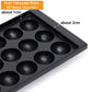 Cast Iron Takoyaki Pan – 18 Holes