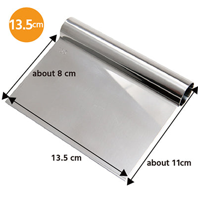 Stainless Steel Dough Scraper, 13.5cm – For Bread &amp; Pastry Baking