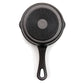 Cast Iron Skillet 12cm, Single Handle – Ideal for Tabletop &amp; Outdoor Cooking【Gas Stove Only】