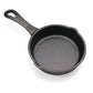 Cast Iron Skillet 12cm, Single Handle – Ideal for Tabletop &amp; Outdoor Cooking【Gas Stove Only】