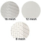 18-8 Stainless Steel Wooden Handle, Square Udon Strainer 12Mesh, "Fits frozen noodles"