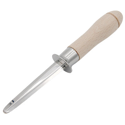 Stainless Steel Oyster Knife with Wooden Handle 15cm