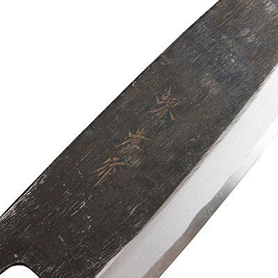 堺孝行 黒片刃 タタキ出刃 21cm