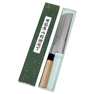 堺菊孝 霞研 改良剣型薄刃 21cm