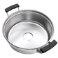 Momo 18-0 Press Round Steamer 2Tier