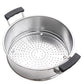 Momo 18-0 Press Round Steamer 2Tier