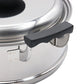 Momo 18-0 Press Round Steamer 2Tier
