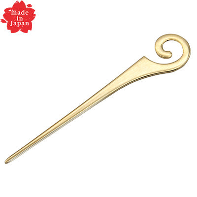 Stainless Steel Spiral Pick – Gold – 9cm – Made in Japan
(Petit Cutlery Series)