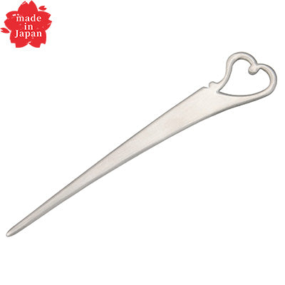 Stainless Steel Heart Pick – Silver – 9cm – Made in Japan
(Petit Cutlery Series)