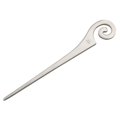 Stainless Steel Spiral Pick – Silver – 9cm – Made in Japan
(Petit Cutlery Series)