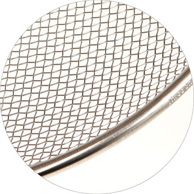 Wooden Handle Soba Fryer Thick Net  6.5 Mesh　made in Japan