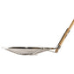 18-8 Stainless Steel Bamboo Handle Soba Strainer, Vertical Handle 21cm (6.5 Mesh) Professional Use