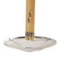18-8 Stainless Steel Bamboo Handle Soba Strainer, Vertical Handle 21cm (6.5 Mesh) Professional Use