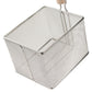 18-8 Stainless Steel Wooden Handle, Square Udon Strainer 12Mesh, "Fits frozen noodles"