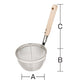 18-8 Wooden Handle Miso Strainer