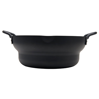 Iron  Tempura pot 24cm（Stepped design）TAKUMI JAPAN　MAGMA PLATE　made in Japan