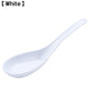 Melamine Shichi-Harenge Soup Spoon Set – 4pcs – 14.9cm – Commercial Use – Dishwasher Safe – Made in Japan_white