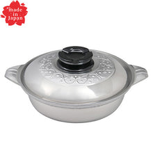 Load image into Gallery viewer, Hokua  Cast aluminum　Chiri Hot Pot  30cm Thermal conductivity and heat retention,　  made in Japan
