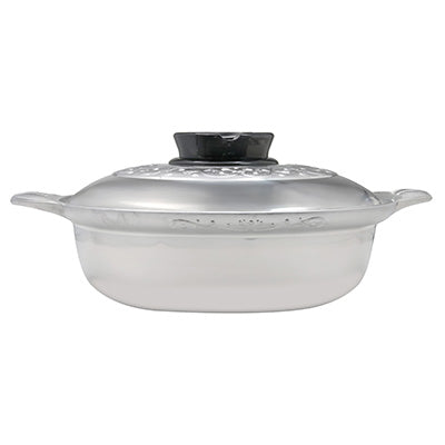 Hokua  Cast aluminum　Chiri Hot Pot  30cm Thermal conductivity and heat retention,　  made in Japan