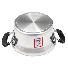 Load image into Gallery viewer, Hokua  Aluminum　DX Bunka Nabe 20cm（4 go）versatile Japanese rice cooker pot【For gas only】  made in Japan
