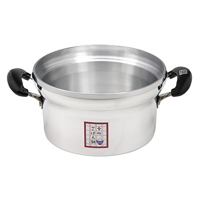 Hokua  Aluminum　DX Bunka Nabe 22cm（5.8 go）versatile Japanese rice cooker pot【For gas only】  made in Japan
