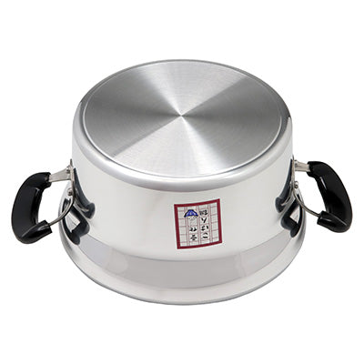 Hokua  Aluminum　DX Bunka Nabe 22cm（5.8 go）versatile Japanese rice cooker pot【For gas only】  made in Japan