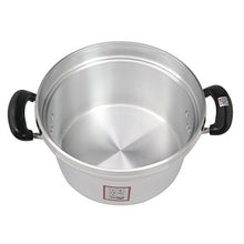 Load image into Gallery viewer, Hokua  Aluminum　DX Bunka Nabe 24cm（7.7 go）versatile Japanese rice cooker pot【For gas only】  made in Japan
