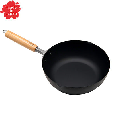 Iron  stir-fry pan  24cm　TAKUMI JAPAN　MAGMA PLATE　made in Japan