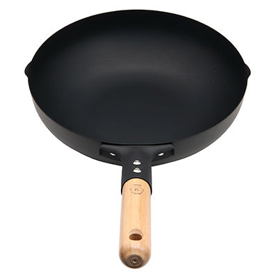 Iron  stir-fry pan  28cm　TAKUMI JAPAN　MAGMA PLATE　made in Japan