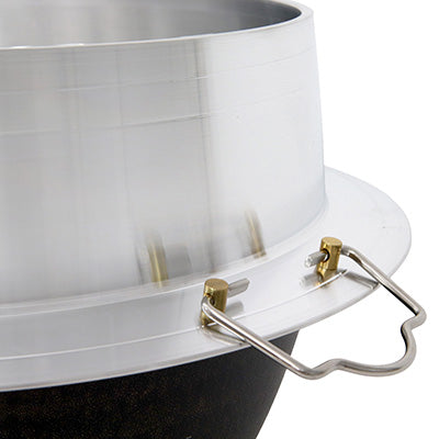 arumiimono Hagama 28cm, With handle,  Rice cooker, Rice kettle, Hagama style rice　made in Japan