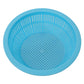 Ikeda DX Round Colander, No. 6（DX-6）Made of polypropylene, Blue　made in Japan