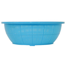 Load image into Gallery viewer, Ikeda DX Round Colander, No. 1（DX-1）Made of polypropylene, Blue　made in Japan
