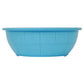 Ikeda DX Round Colander, #420  Made of polypropylene, Blue　made in Japan