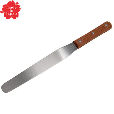 Stainless Steel, Palette Knife, Wooden Handle　9（Blade 10cm SAKAI TAKAYUKI）Spatula, Confectionery　made in Japan