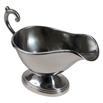 Stainless Steel M-Type Sauce Pot (B) 300ml Gravy Boat for Curry Sauce