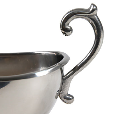 Stainless Steel M-Type Sauce Pot (B) 300ml Gravy Boat for Curry Sauce