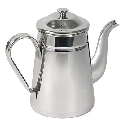 Stainless Steel Coffee Pot (Wide Spout) – Induction Cooker Compatible Kettle,