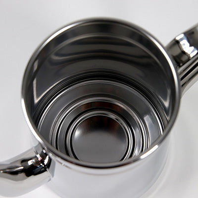 Stainless Steel Coffee Pot (Wide Spout) – Induction Cooker Compatible Kettle,