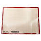 Matfer Silpat R-Type Heat-Resistant Baking Sheet (Red-Brown) – Silicone-Coated Surface, Moist Finish