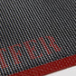Matfer Silpan R-Type 8-Cavity Baking Mat (38×20 cm) – Heat-Resistant Mesh Sheet, Crispy Red &amp; Black