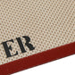 Matfer Silpat R-Type Heat-Resistant Baking Sheet (Red-Brown) – Silicone-Coated Surface, Moist Finish