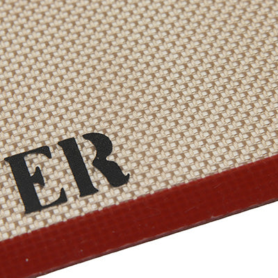 Matfer Silpat R-Type Heat-Resistant Baking Sheet (Red-Brown) – Silicone-Coated Surface, Moist Finish