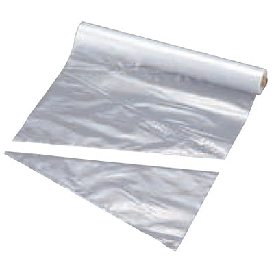 Disposable Piping Bags Roll, 50 Count (75 Micron Polyethylene) – Tear-Off, Single-Use Pastry Bags