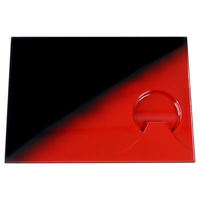 Heat-Resistant, Gassan Plate "Black Vermilion_Two-tone"　made in Japan