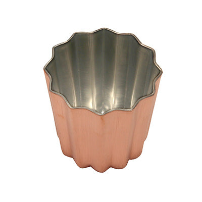 Copper Canelé Mold Small Ø4.5cm × H4.5cm (50cc) Baking Mold (From 1 pc)　Made in Japan