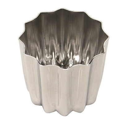 Stainless Steel Canelé Mold Large Ø5.3cm × H5cm Capacity 80cc (From 1 pc)　Made in Japan