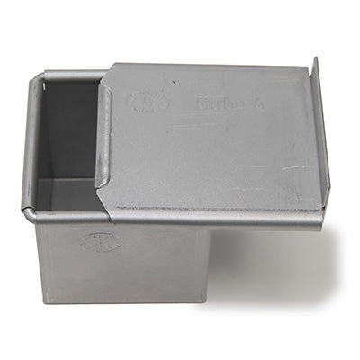 Alutite Aluminum Cube Bread Loaf Pan (6cm / 8cm) Made in Japan – Unpackaged